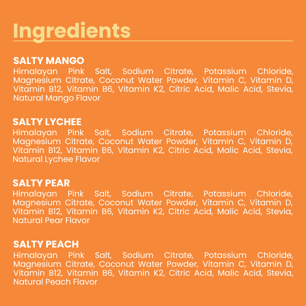 Salty Electrolyte Mix