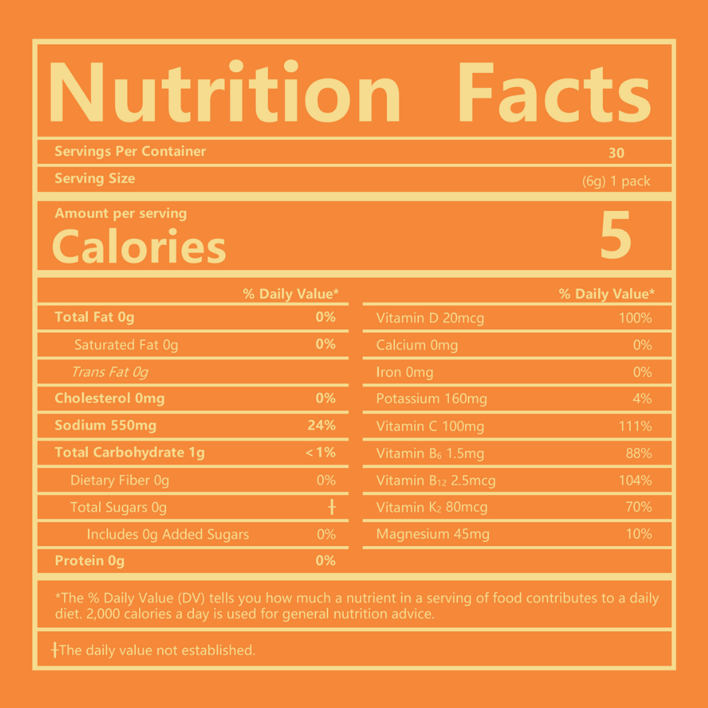 Salty Electrolyte Mix